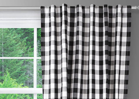 Curtains white curtains cotton curtains farmhouse curtains linen curtains darkening drapes bedroom curtains