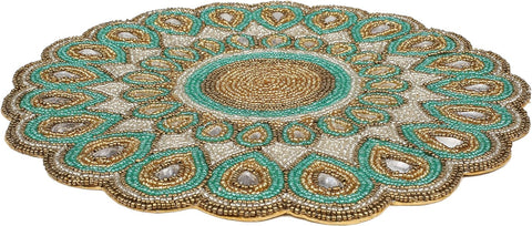 round placemats beaded round placemats beaded runner table mats table runner beaded placemats round 13 beaded table chargers