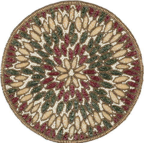 round placemats beaded round placemats beaded runner table mats table runner beaded placemats round 13 beaded table chargers